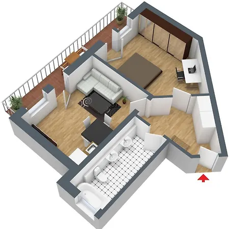 Apartment Herzstück Im Haus Schlossblick Füssen